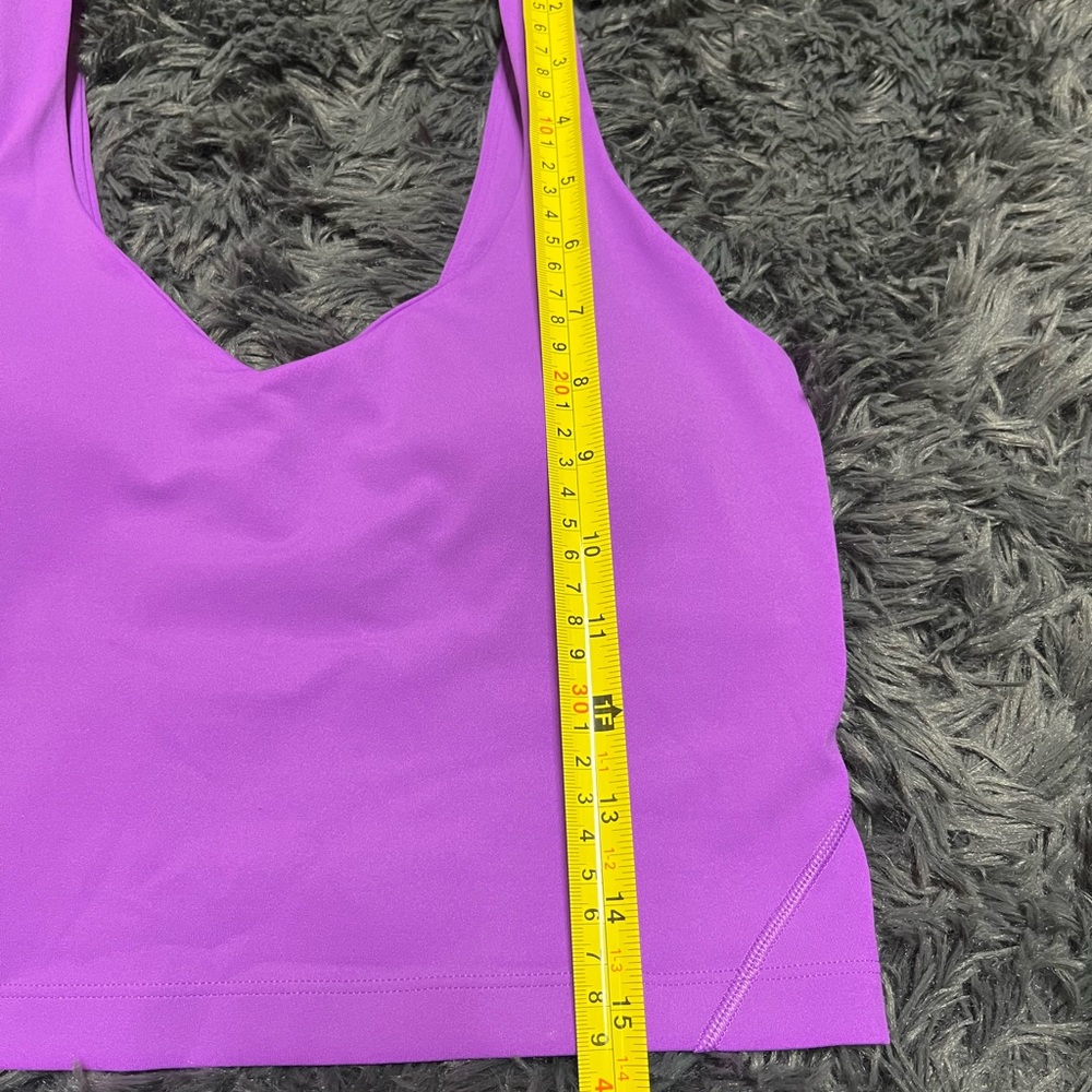 Lululemon Purple/ Pink Align Top size 8 - Picture 6 of 7